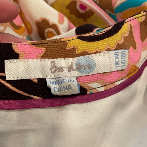 Boden Floral Dress - Picture 7 of 8